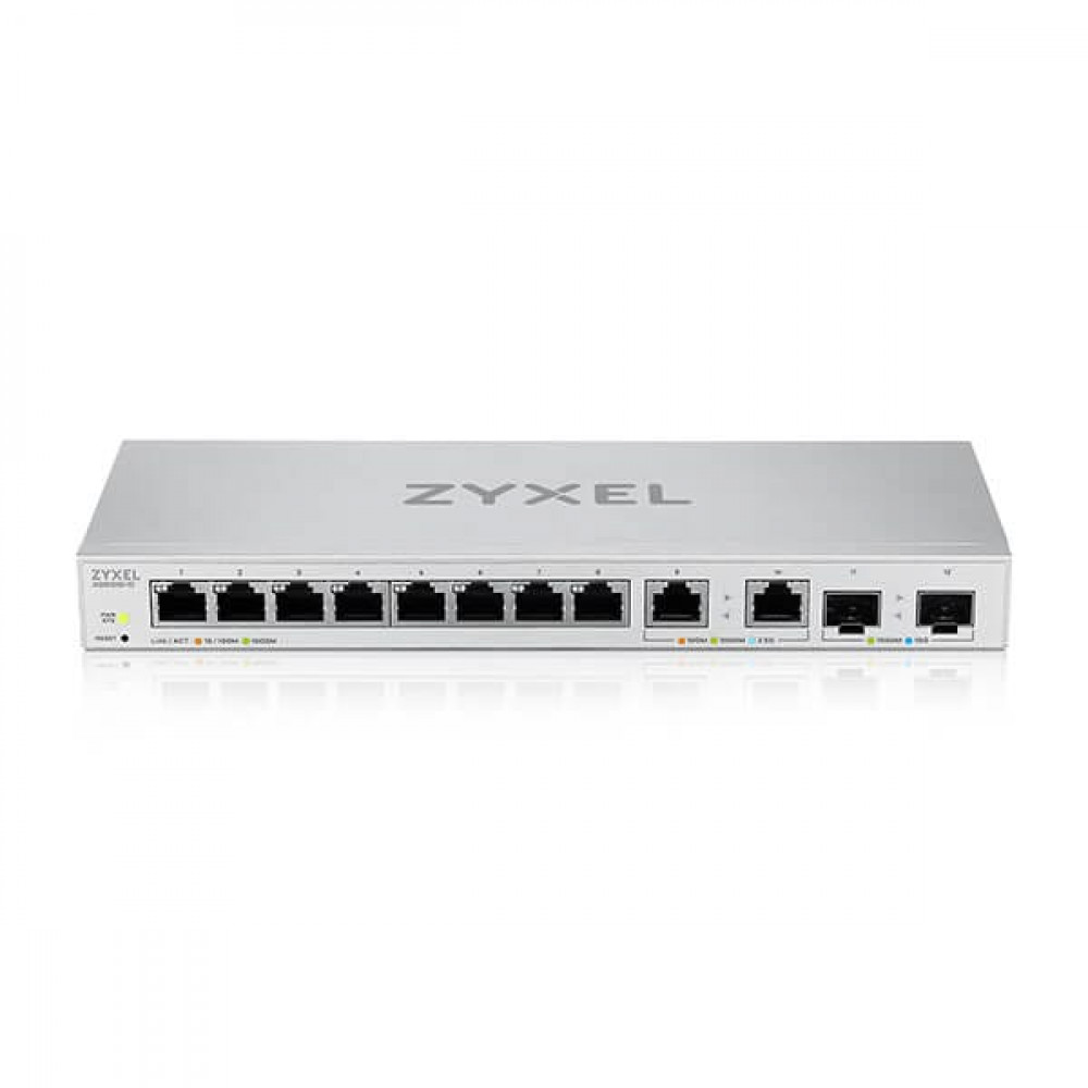 XGS1210-12-ZZ0102F. Мультигигабитный Smart L2 коммутатор. ZYXEL