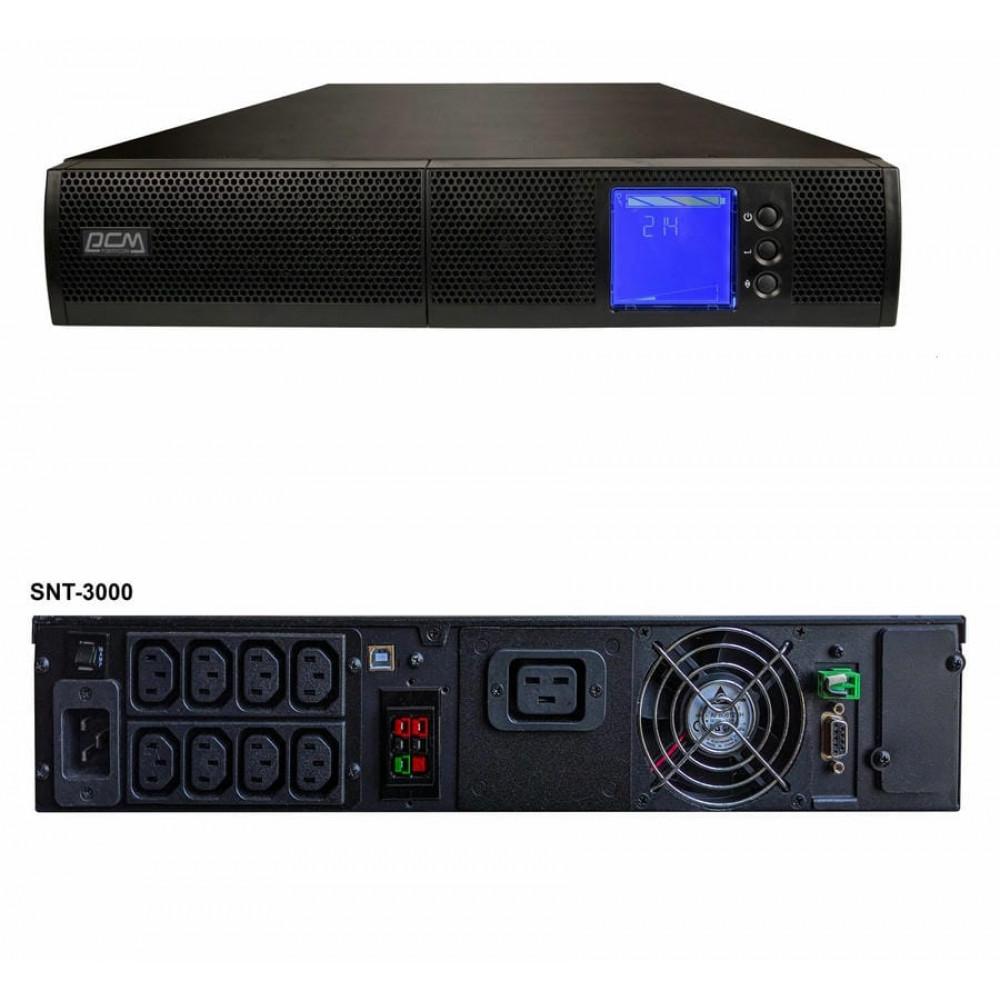 Sentinel SNT-3000 3000Вт 3000ВА черный. Источник бесперебойного питания. POWERCOM