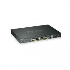 GS192024HPV2-EU0101F. Гибридный Smart коммутатор PoE+. ZYXEL