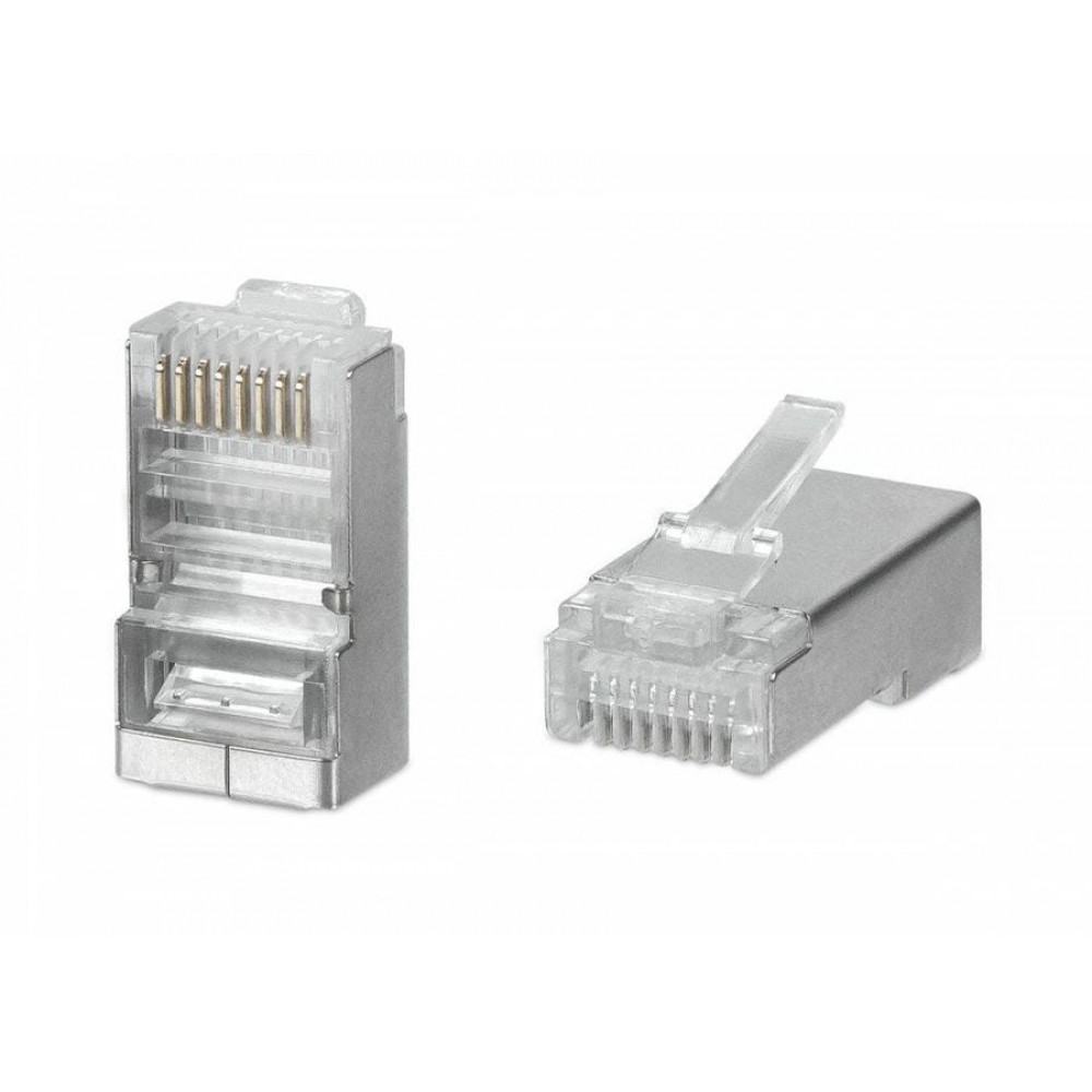 WR-8P8C-5E-SH (100 шт). Разъем RJ-45. WRLine