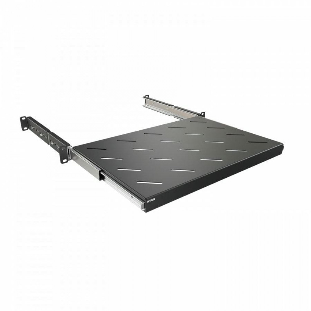 NTSS-MSKB-FS-600-BL 1U нагр.:20кг. 19 300мм черный. Полка выдвижная. NTSS
