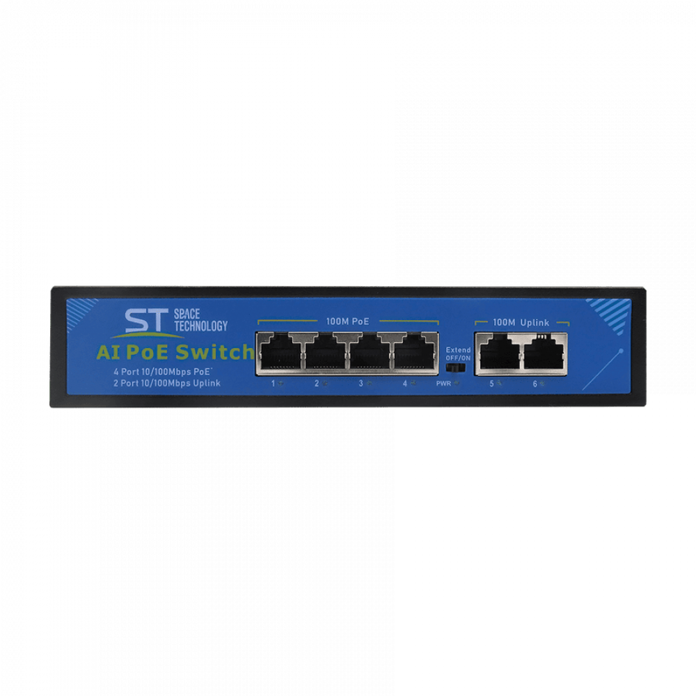 ST-S46POE PRO (версия 4). Сетевой PoE коммутатор. Space Technology