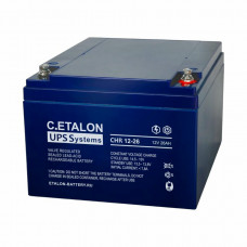 C.ETALON CHR 12-26. Аккумулятор герметичный свинцово-кислотный. ETALON