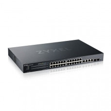 XMG1930-30-ZZ0101F. Гибридный мультигигабитный Smart L2+ коммутатор. ZYXEL