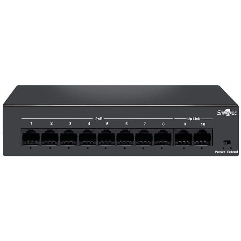 ST-NS208MB-MD. Коммутатор с питанием по PoE. Smartec