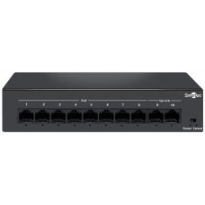 ST-NS208MB-MD. Коммутатор с питанием по PoE. Smartec