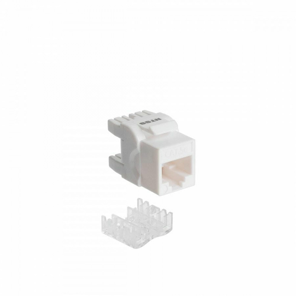 NTSS-KJ-UTP-RJ45-5E-180-WT информ. KeystoneRJ45 кат.5E UTP бел.. Вставка Keystone Jack RJ-45. NTSS