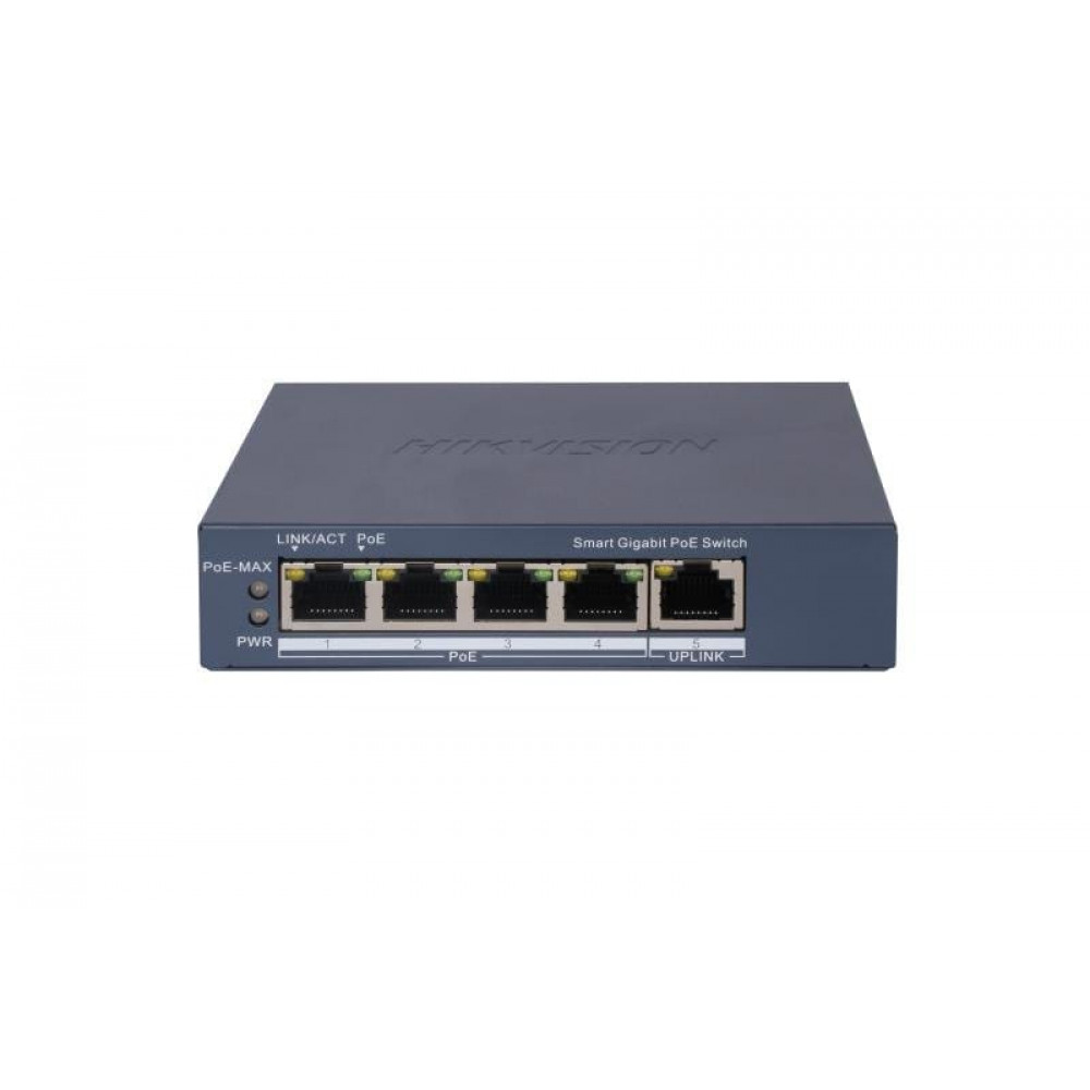 DS-3E1505P-EI. Коммутатор с питанием POE. Hikvision