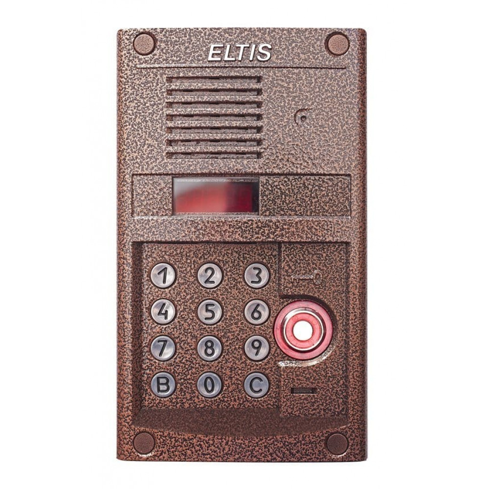 DP300-TDC22 (медь). Блок вызова домофона. ELTIS