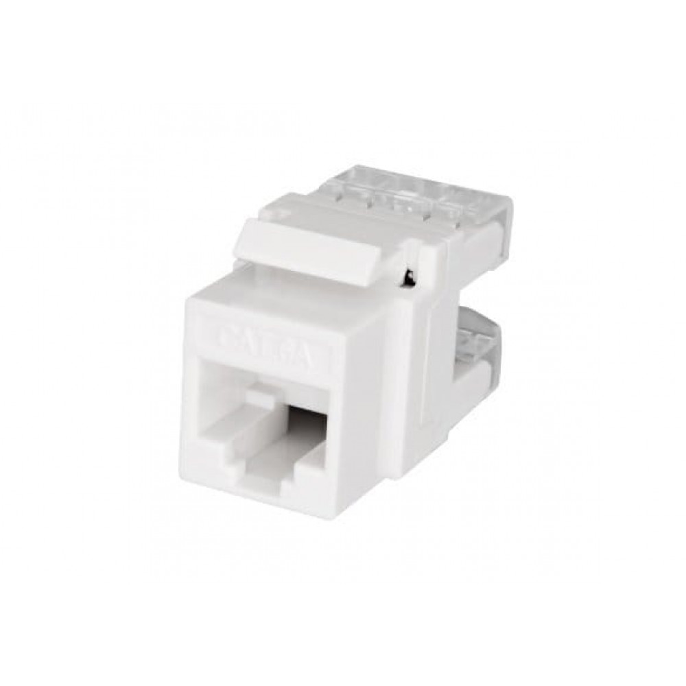 Розеточный модуль Keystone Jack 8P8C (RJ-45) UTP Cat.6A (10-0338). Розеточный модуль Keystone Jack 8P8C. SUPRLAN