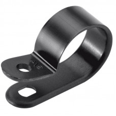 Серьга для кабеля D5 (черная). Клипса. Спецприбор