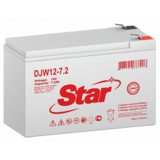 STAR DJW12-7.2. Аккумулятор герметичный свинцово-кислотный. STAR
