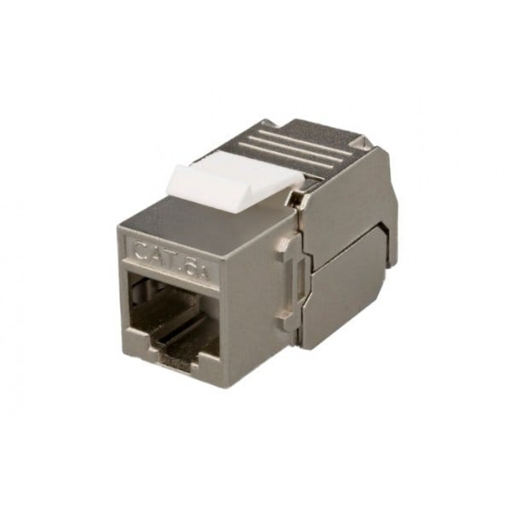 Розеточный модуль Keystone Jack 8P8C (RJ-45) FTP Cat.6A (10-0340). Розеточный модуль Keystone Jack 8P8C. SUPRLAN