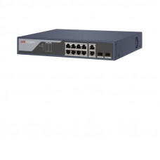 DS-3E1310P-SI(B). Коммутатор с питанием POE. Hikvision