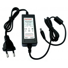 24W/12V/2A. Импульсный блок питания в пластиковом корпусе. FARADAY