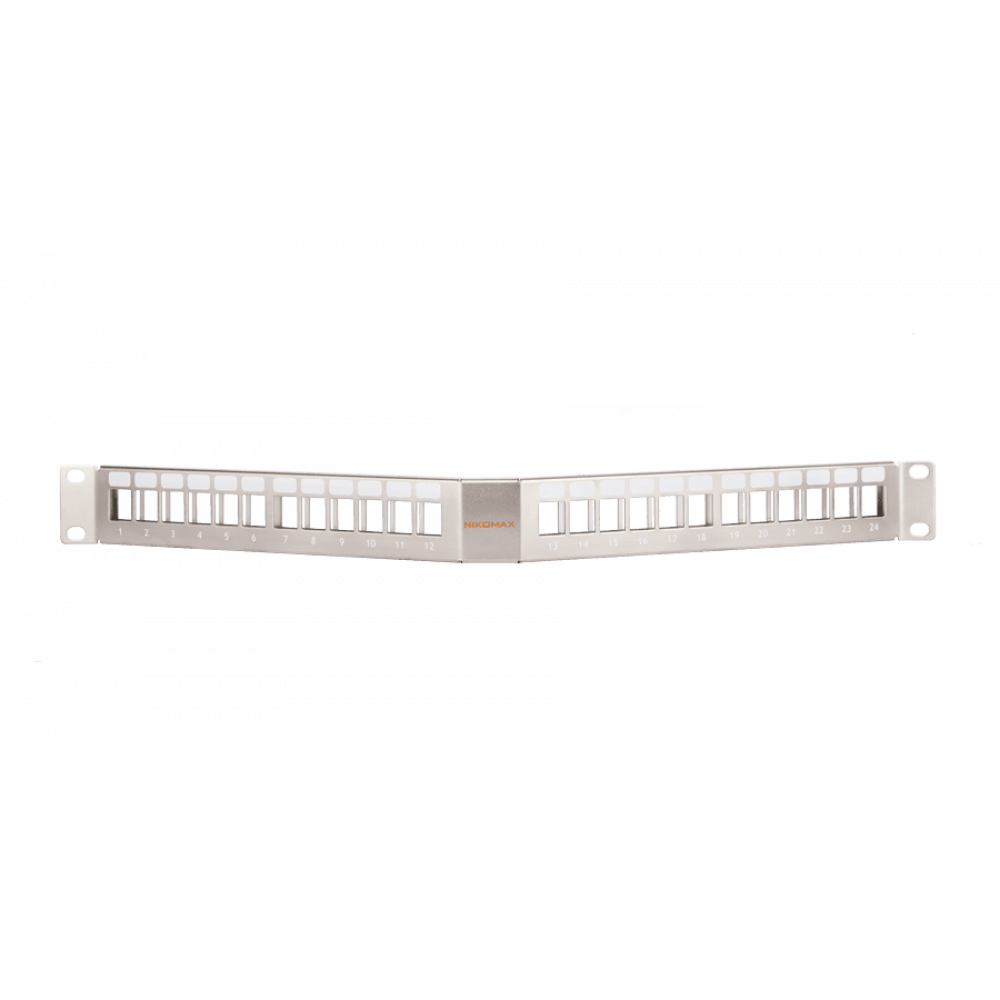 NMC-RP24-BLANK-AG-1U-MT. Патч-панель 19. NIKOMAX