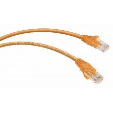 PC-UTP-RJ45-Cat.6-3m-OR (8701c), оранжевый. Патч-корд медный. CABEUS