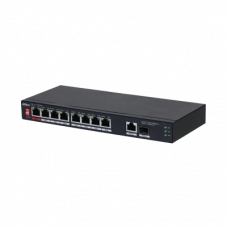 DH-PFS3110-8ET1GT1GF-96. Сетевой PoE коммутатор. Dahua