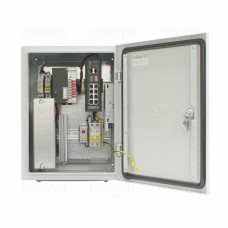 OS-34TB1(SW-80802/I(port 90W)). Уличная станция с термостабилизацией и резервным питанием. OSNOVO