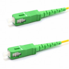Патч-корд оптический соединительный (SM), 9/125 (OS2), SC/APC-SC/APC, (Simplex), LSZH, 20м REXANT (50-2028). Патч-корд оптический. Rexant