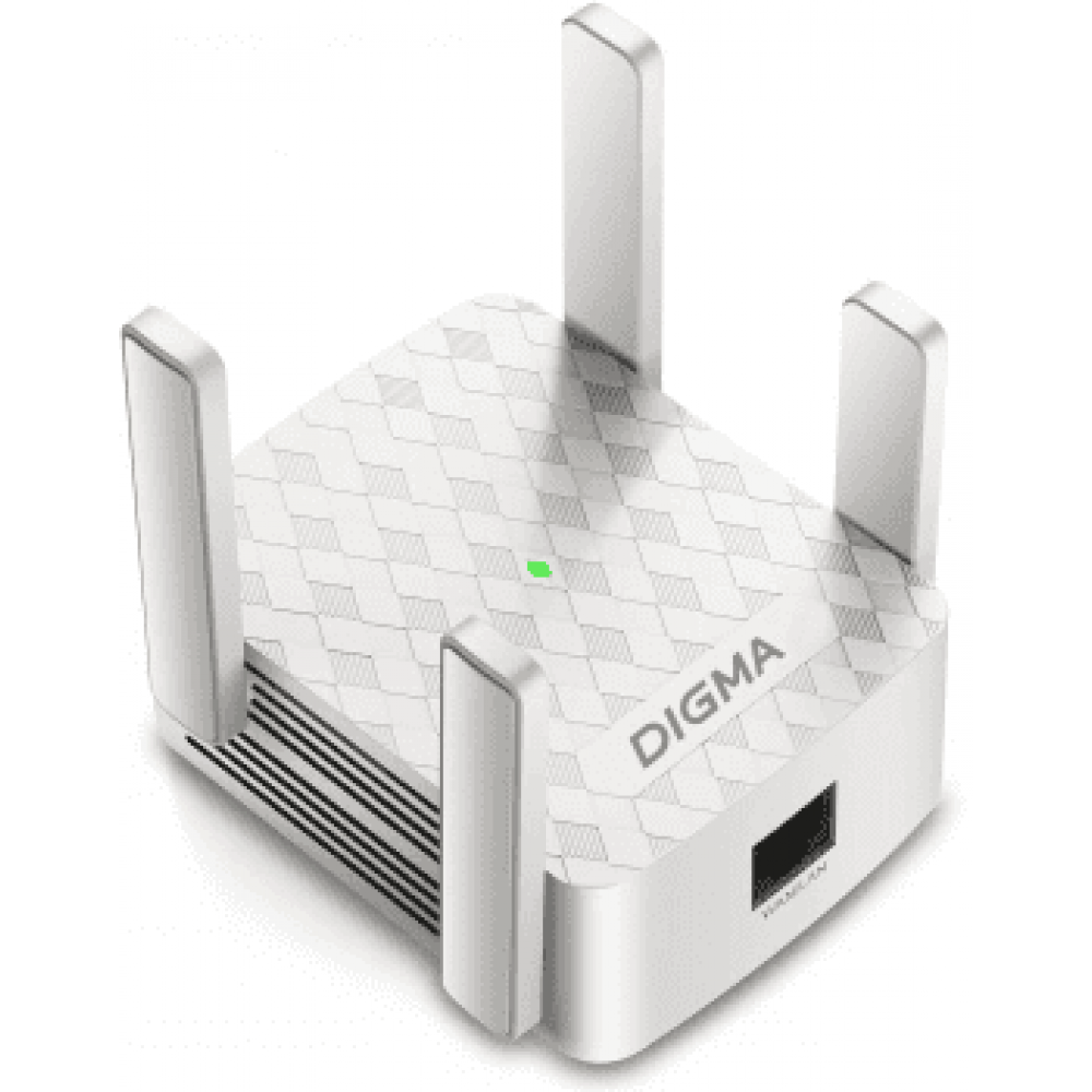 D-WR400 AC1200 10/100BASE-TX/Wi-Fi белый. Точка доступа. Digma