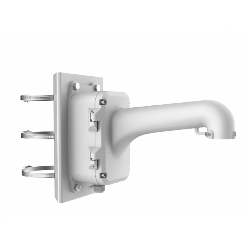 DS-1604ZJ-BOX-Pole. Кронштейн для крепления на столб. Hikvision