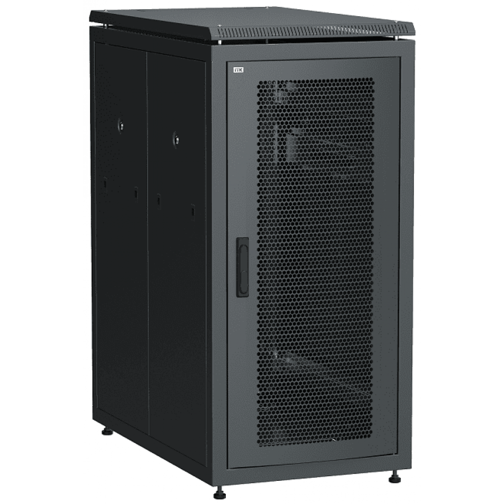 LN05-24U61-PP. Шкаф телекоммуникационный 19 напольный 24U. ITK
