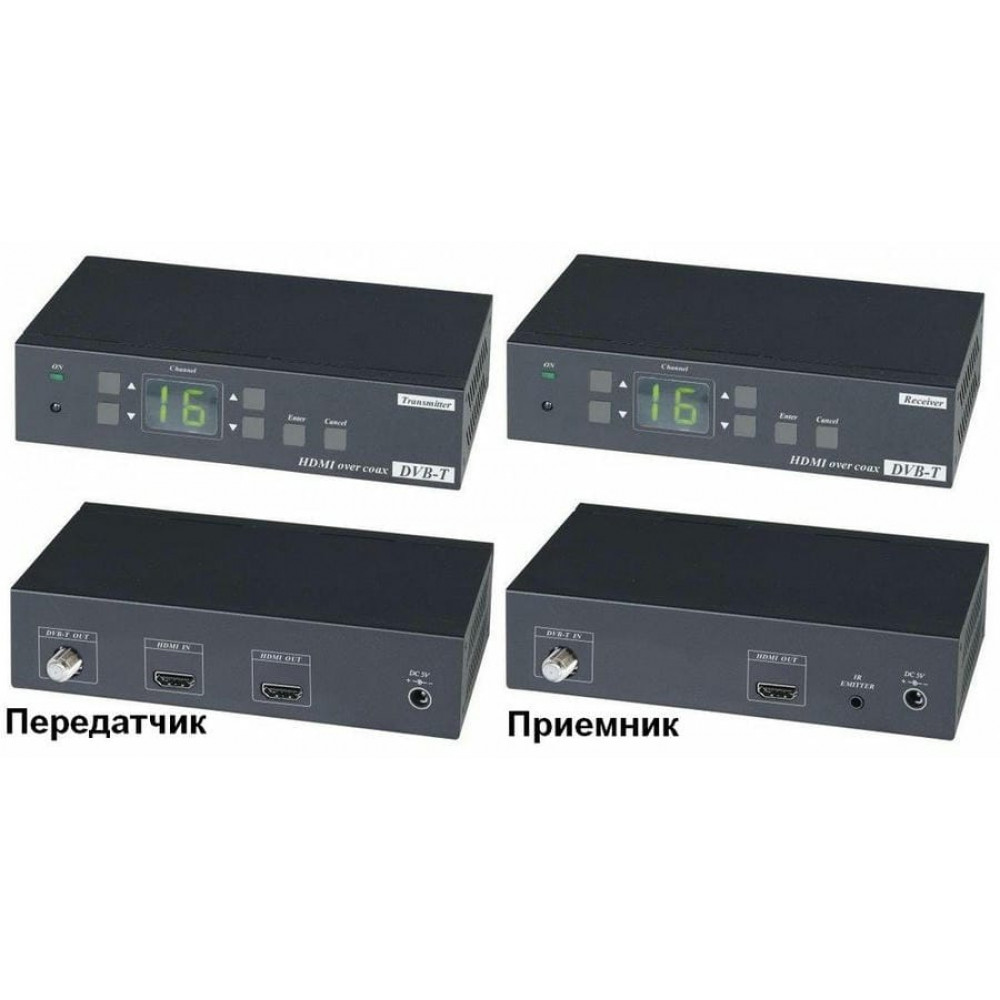 HE05C. Удлинитель HDMI-сигнала. SC&T