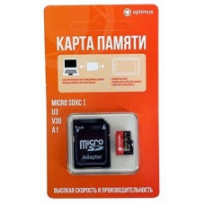 MicroSDXC 256Gb (Optimus). Карта памяти microSDXC, 256 ГБ, Class 10. Optimus