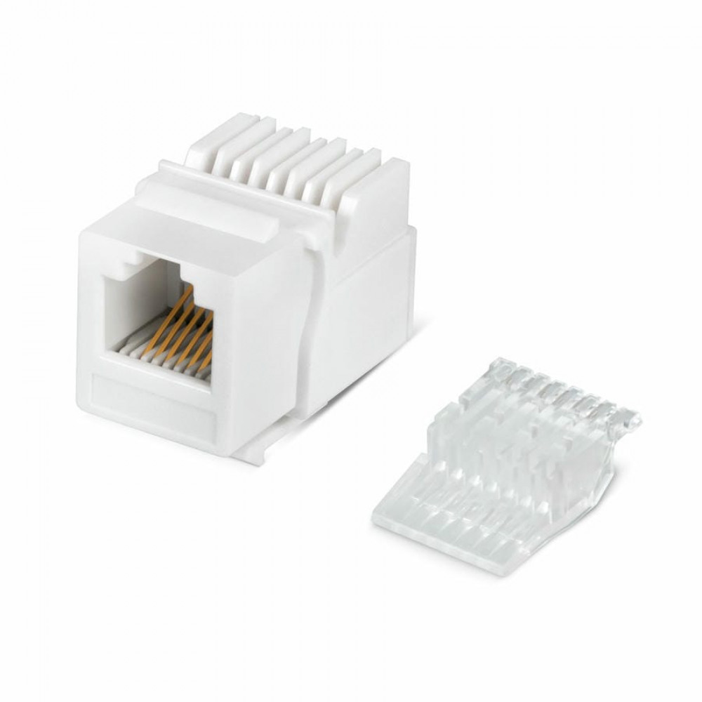 KJ-RJ12-Toolless (7007c). Вставка Keystone Jack RJ-45. CABEUS