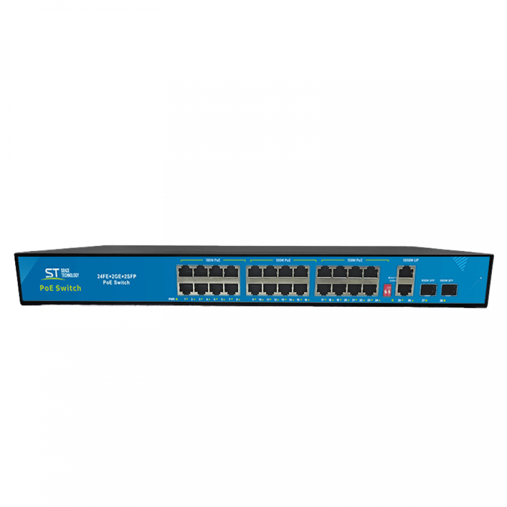 ST-S240POE PRO (версия 4). Сетевой PoE коммутатор. Space Technology