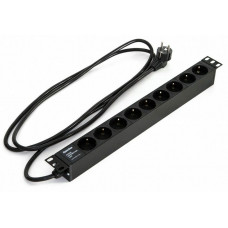 SHE19-9SH-2.5EU. Блок розеток 19. Hyperline