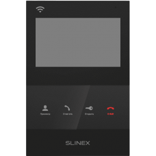 SQ-04N Cloud Black. Монитор домофона цветной. SLINEX