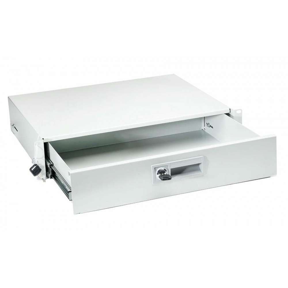 DRW-2U (7985c). Ящик для документов 2U, глубиной 360 мм. CABEUS