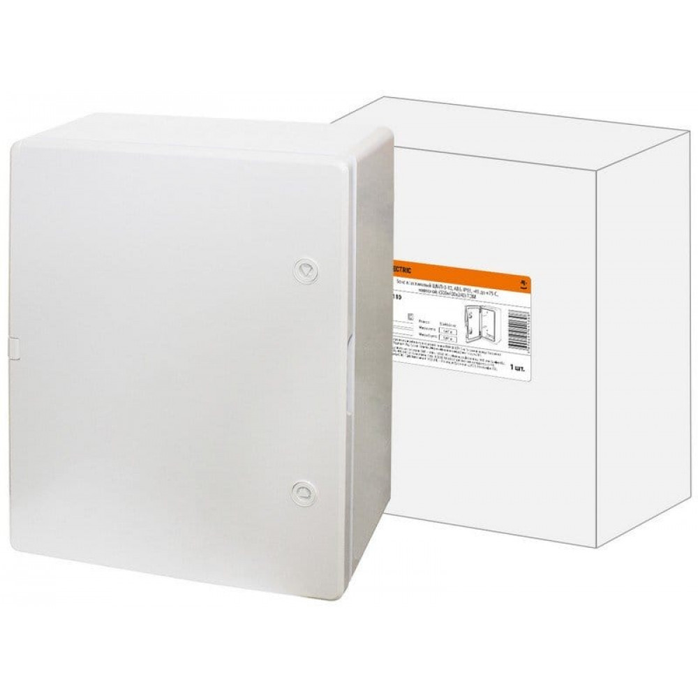 ЩМП-0-5, ABS, IP65, 500x350x190. Бокс пластиковый антивандальный. TDM ЕLECTRIC