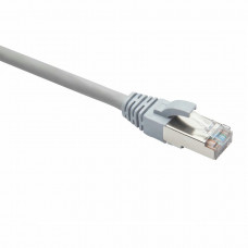 Патч-корд F/UTP 5e LSZH нг(А)-HF 0,5 м, серый (DR-191005). Патч-корд медный. Datarex