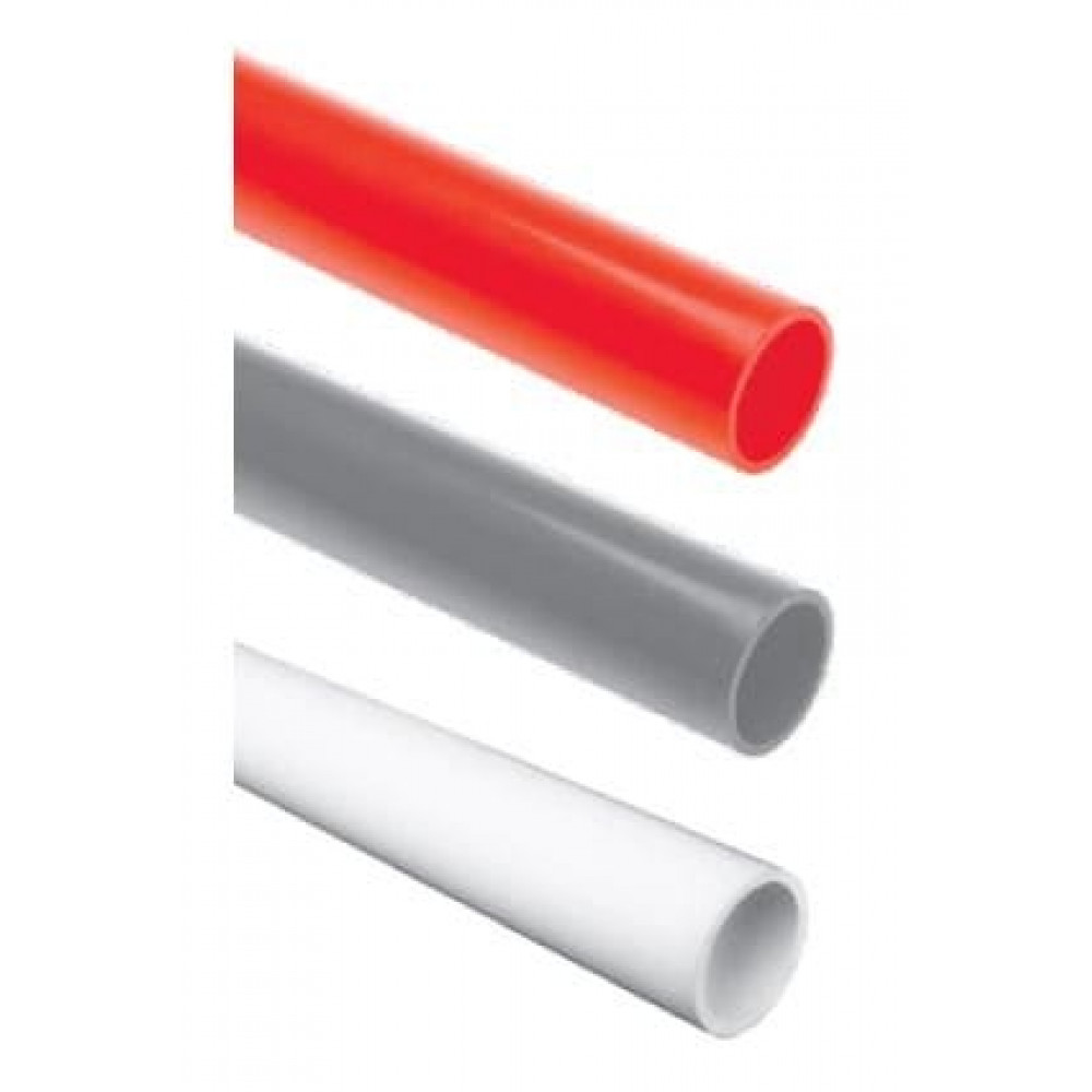 Ecoplast труба АБС гладкая, для аспирационной системы, D25, красная (25025-RD). Труба для аспирационной системы. Экопласт
