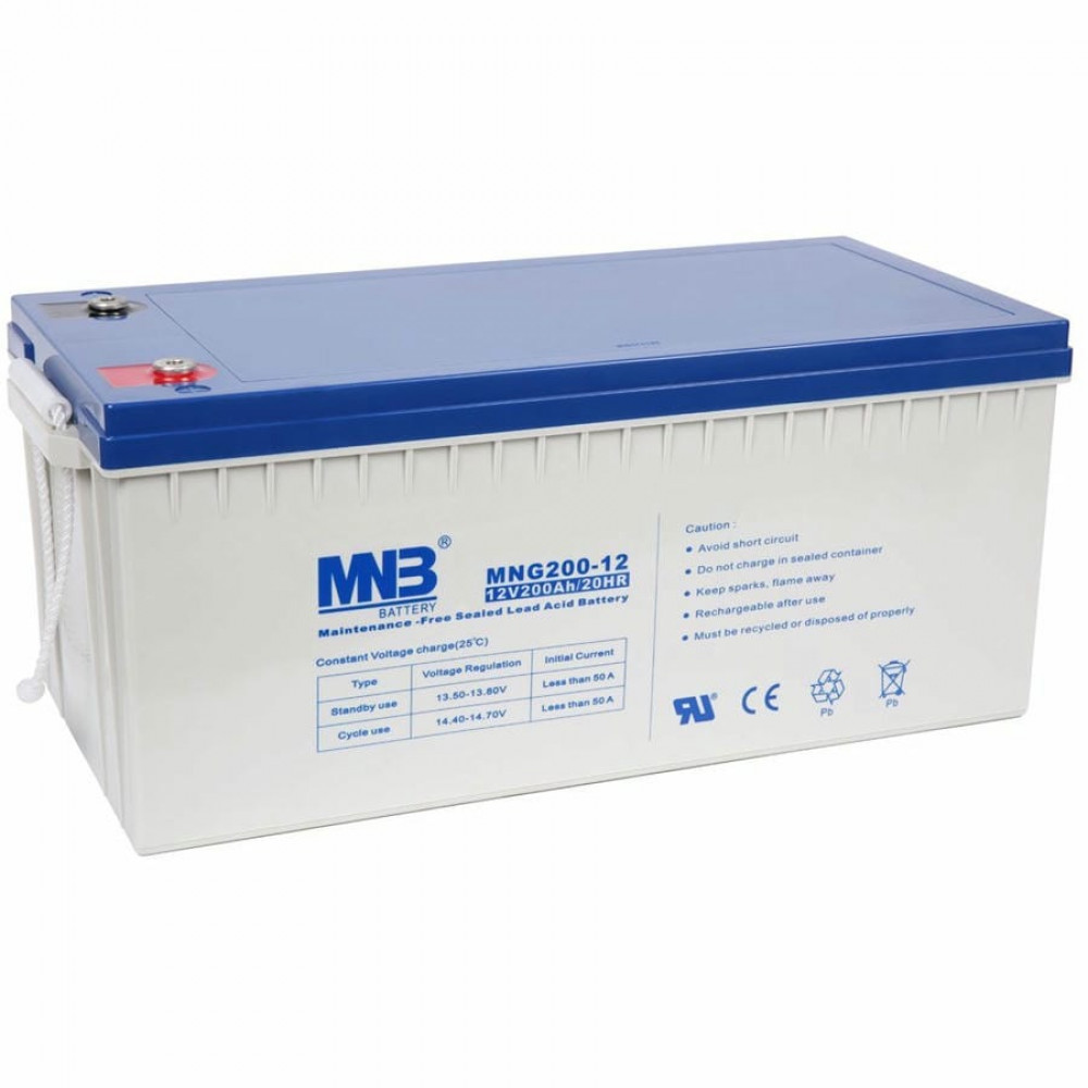 MNB MNG 200-12. Аккумулятор герметичный свинцово-кислотный. MNB Battery