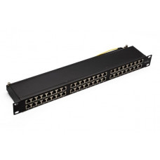 Патч-панель высокой плотности 19, 48xRJ-45, FTP, 5е, 1U (10-0433). Патч-панель высокой плотности 19. SUPRLAN