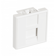 EC-IMF-1-WT-10 (10шт). Вставка 45x45 (Mosaic) для 1 модуля Keystone Jack. NETLAN