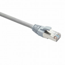 Патч-корд F/UTP 5e LSZH нг(А)-HF 0,15 м, серый (DR-191001). Патч-корд медный. Datarex