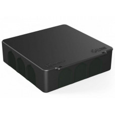 Коробка распределительная двухкомпонентная (HF) черная 100х100х30 (60-0302-9005). Коробка распределительная. Промрукав