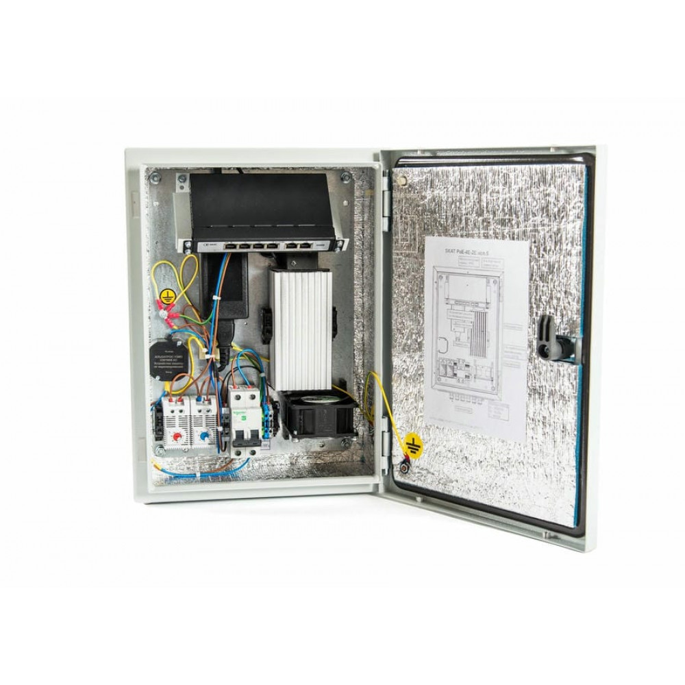 SKAT PoE-4E-2E исп.5 (2035). Коммутатор с питанием по PoE. Бастион