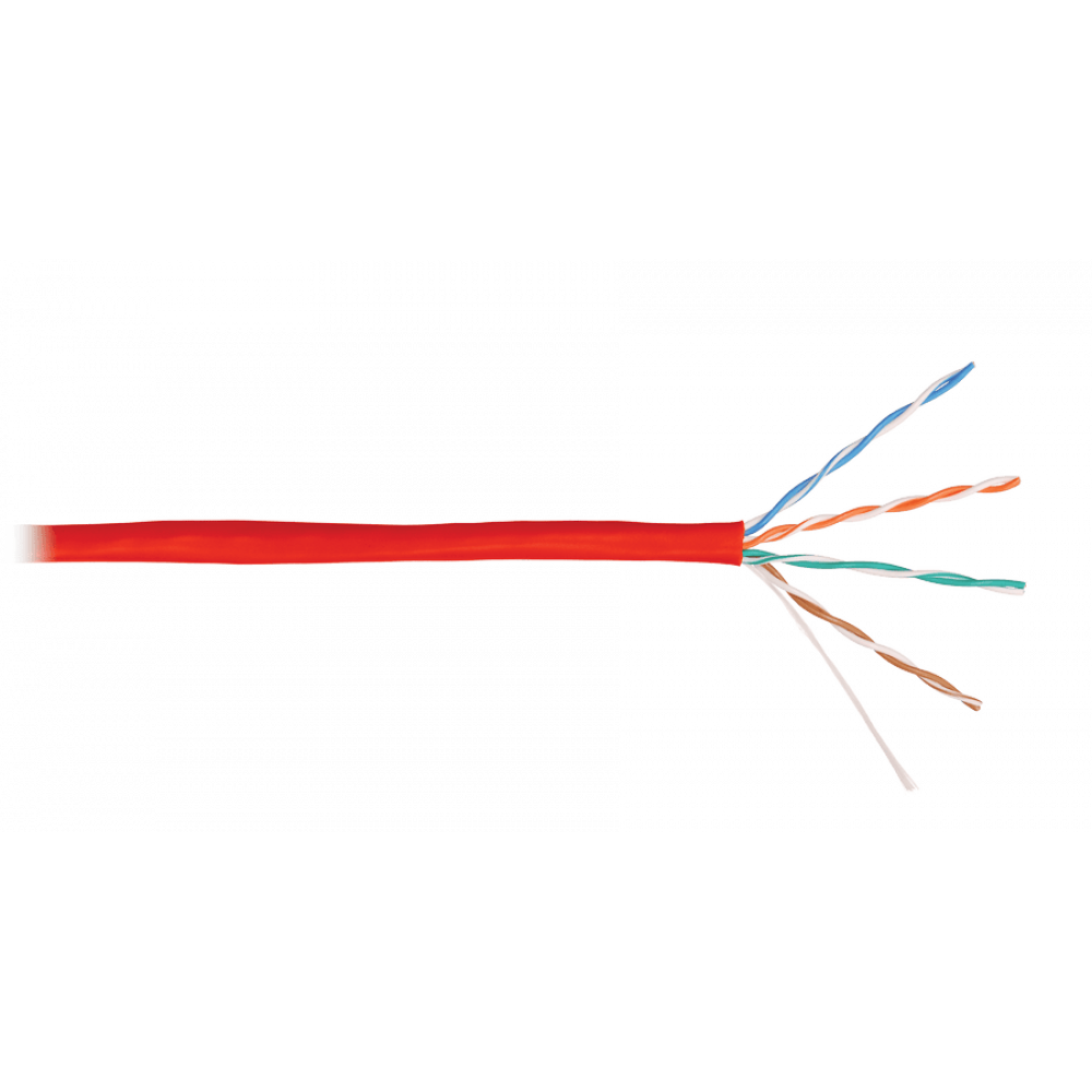 U/UTP 4pair, Cat5e, Solid, In, нг(А)-HF (NMC 4100C-RD). Кабель «витая пара» (LAN) для структурированных систем связи. NIKOMAX