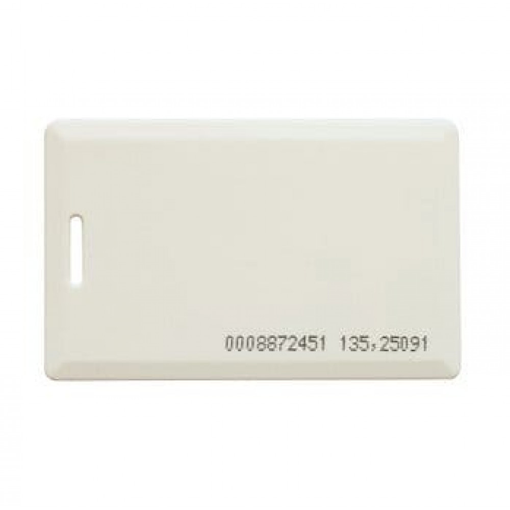 EM-Marine + MIFARE 1K CLAMSHELL (толстая) с номером (11740). Карта proximity. US PLAST