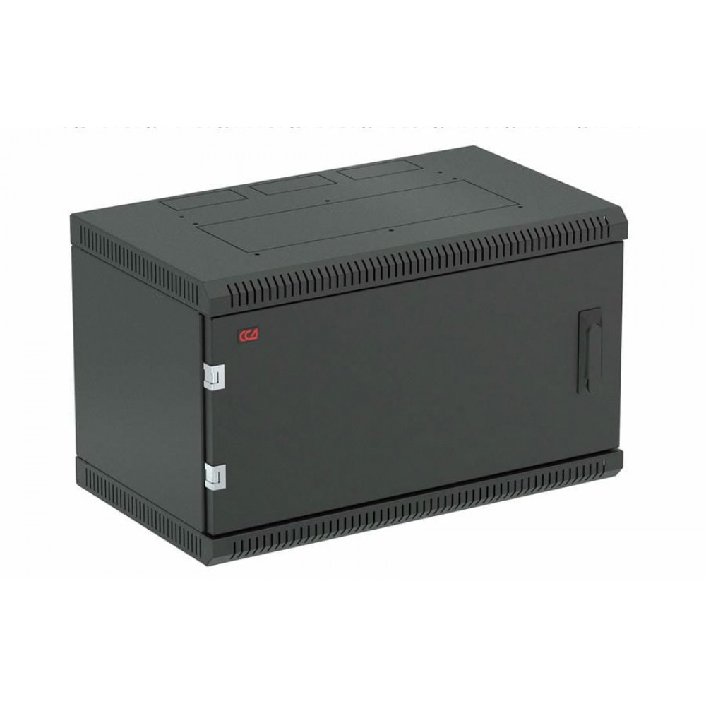 ШТ-НСр-6U-600-450-М-Ч (130411-01539). Шкаф телекоммуникационный 19 настенный 6U. ССД (Связьстройдеталь)