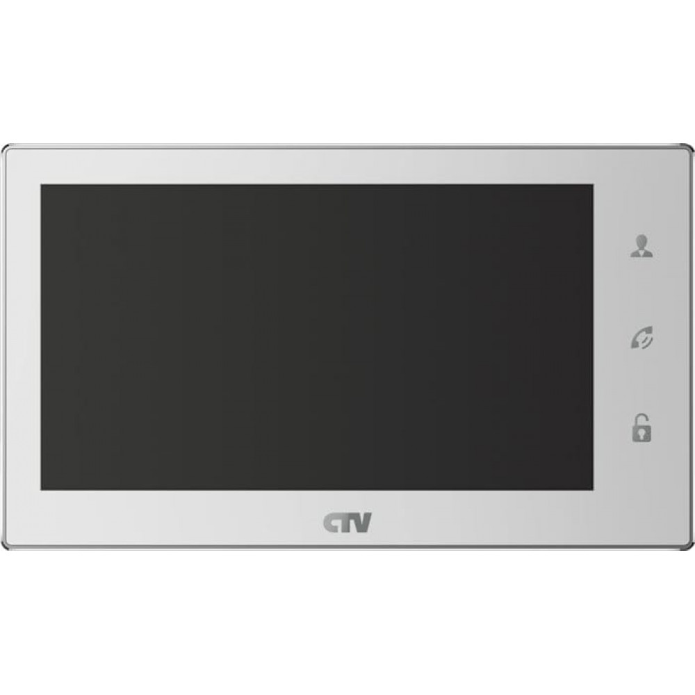 CTV-M4706AHD W (белый). Монитор домофона цветной. CTV