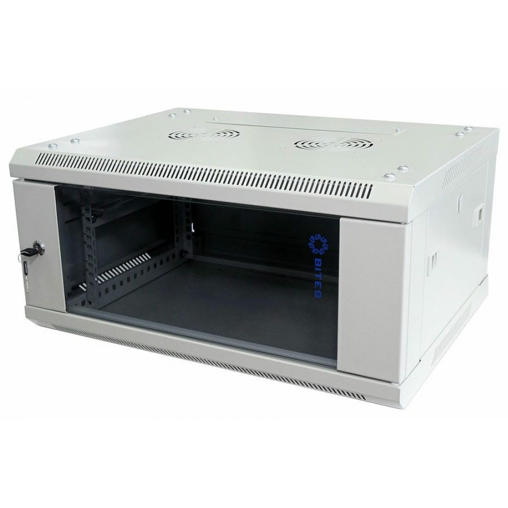 TC6401-04G. Шкаф телекоммуникационный 19 настенный 4U. 5bites