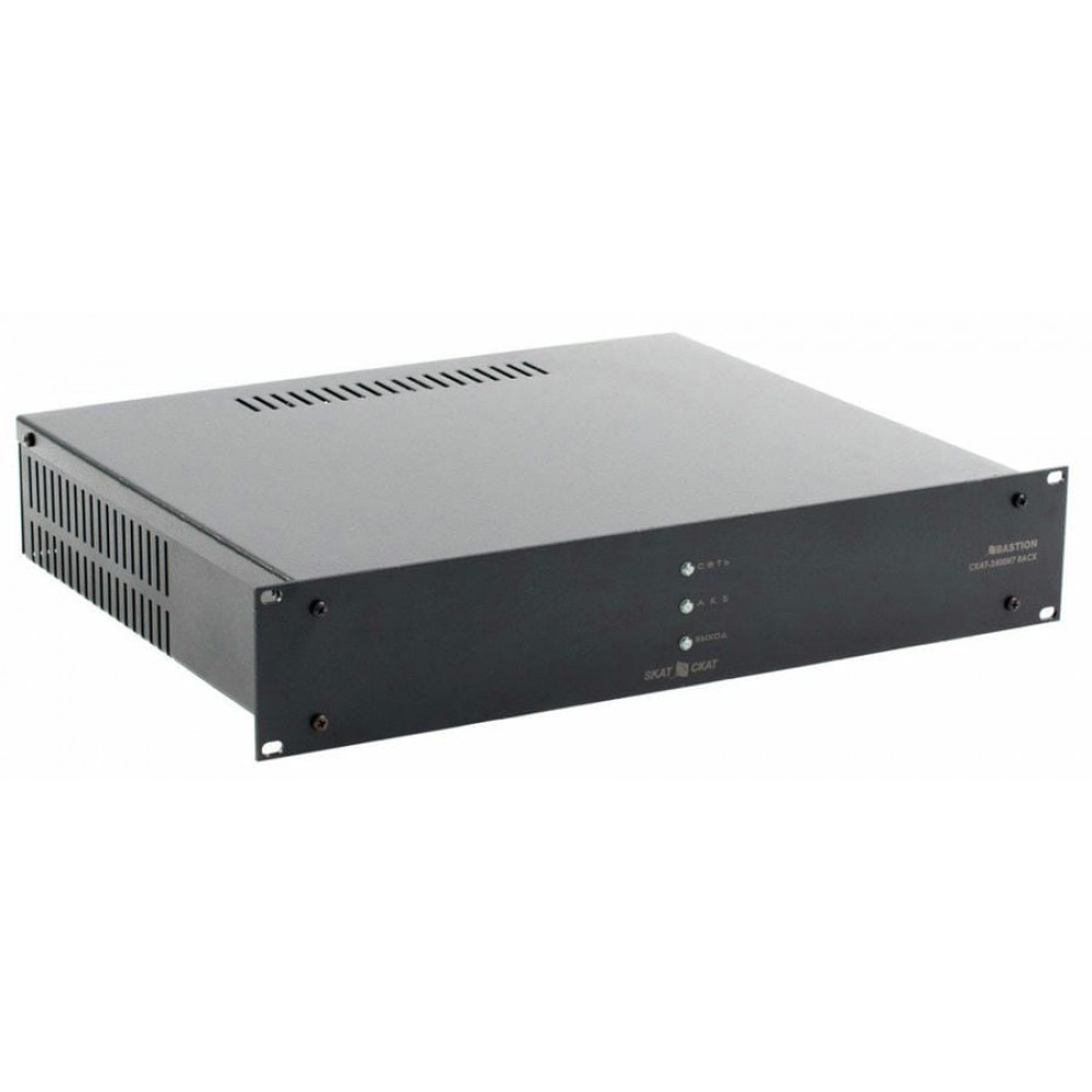 СКАТ-2400И7 RACK (СКАТ ИБП-24/4,5-2x17-RACK) (2143). Источник вторичного электропитания резервированный. Бастион