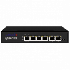 TR-NS1406-65-4POE. Коммутатор с PoE. Trassir